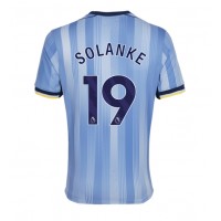 Camiseta Tottenham Hotspur Dominic Solanke #19 Visitante Equipación 2024-25 manga corta